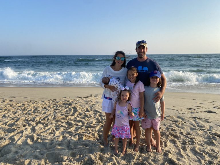 The Smith Family at the beach