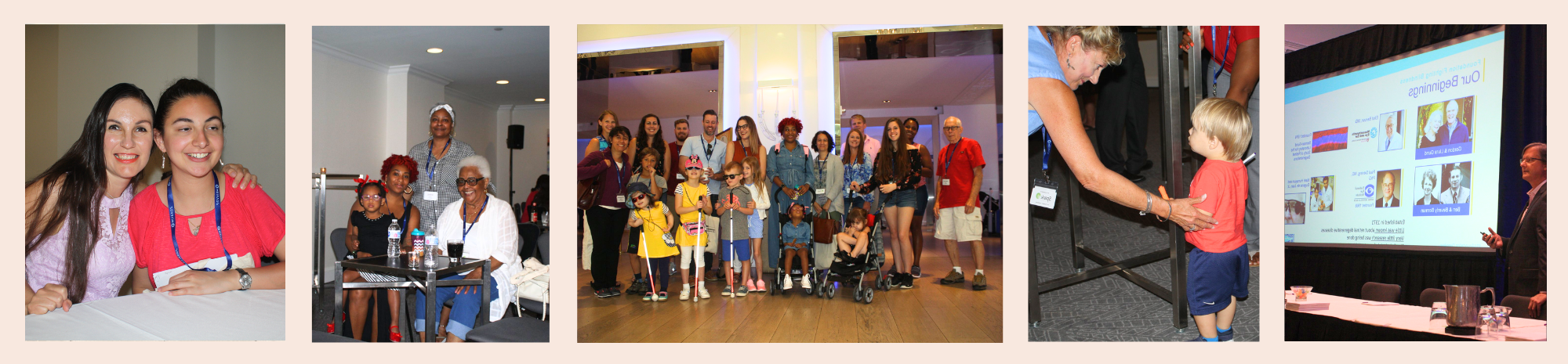 Sofia Sees Hope LCA Family Conference 2019 collage photos