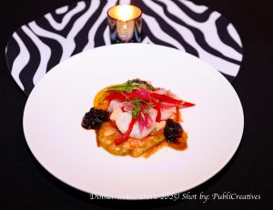 1st Course, Shrimp and Tomatos