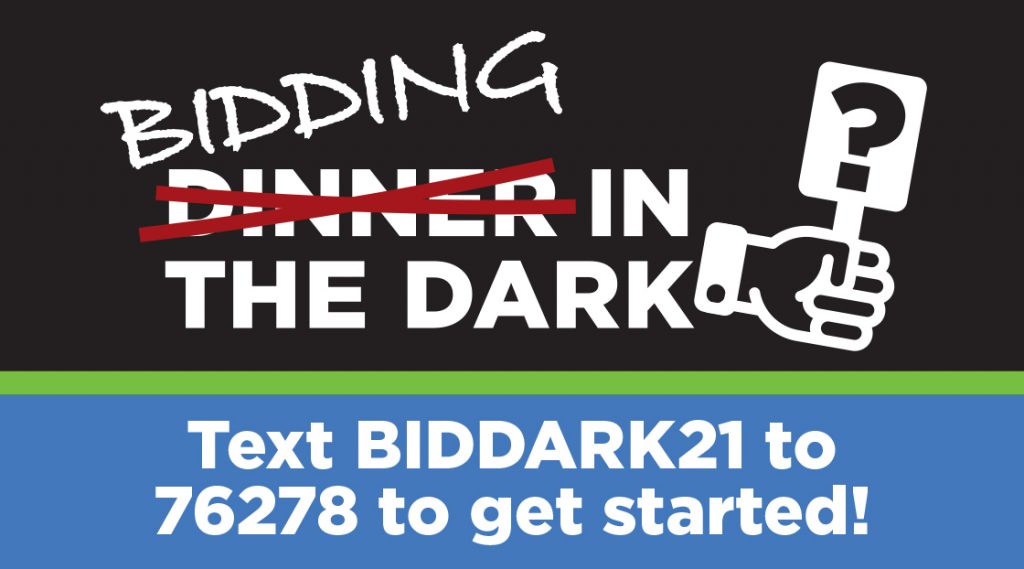 text: bidding in the dark