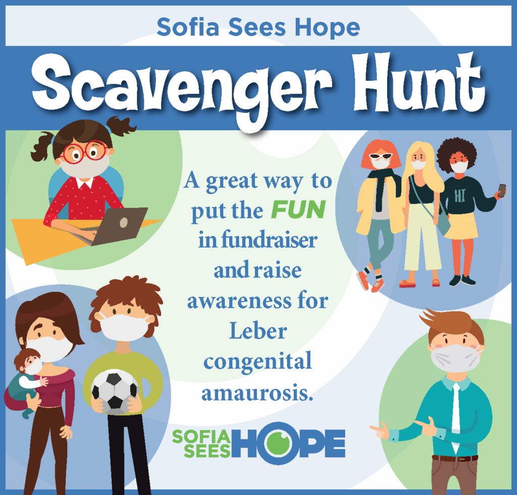 Sofia Sees Hope Scavenger Hunt poster info