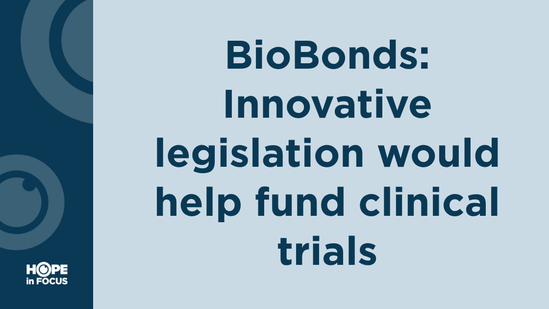 BioBonds: Innovative legislation would help fund clinical trials