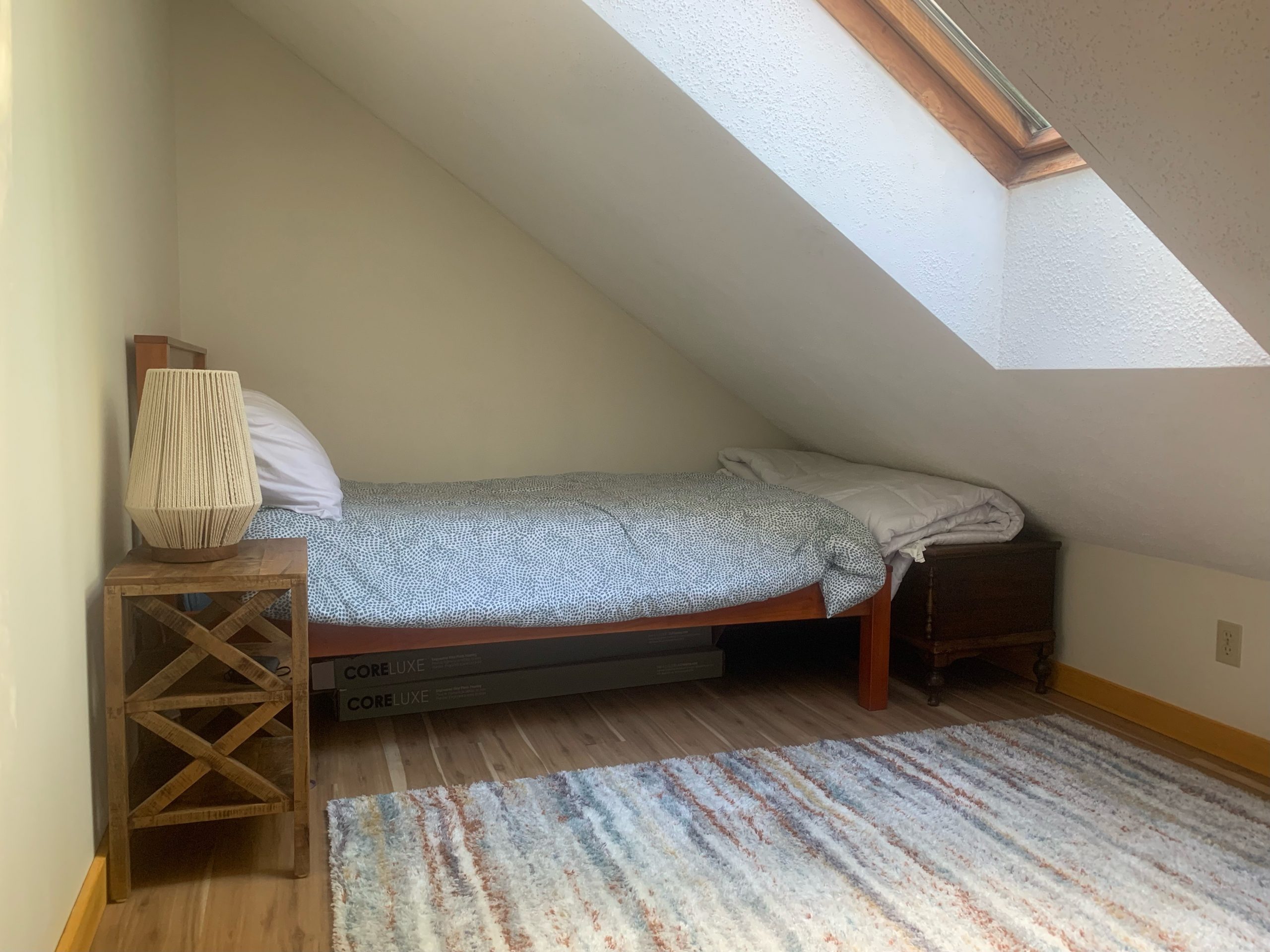 photo of loft bedroom