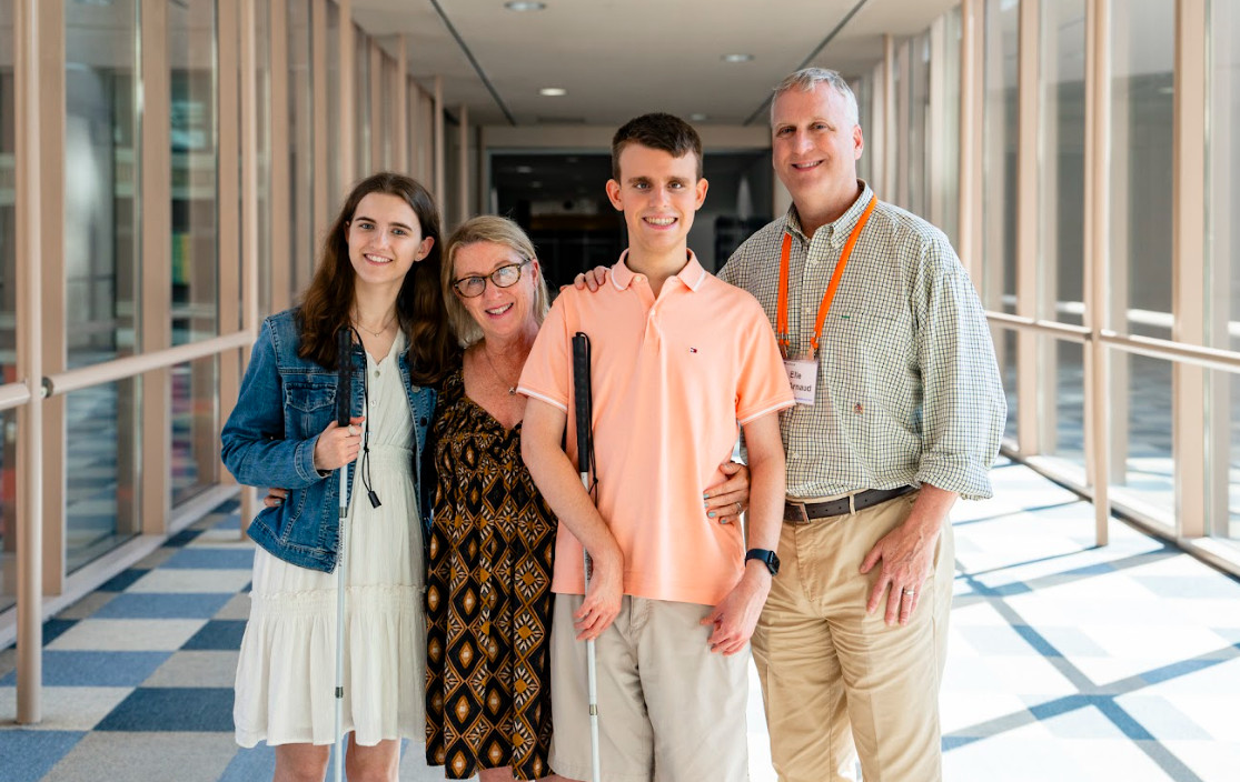 Family with two LCA individuals