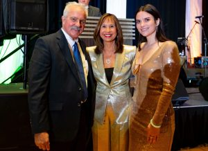 Our Simply Majestic honorees: Chuck Sneddon, Susette Tibus, Madeleine Wedvik. Photo by PubliCreatives