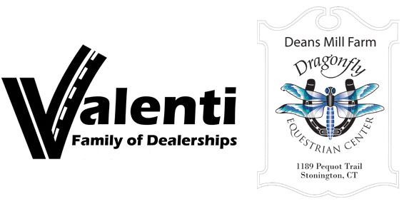 valenti Valenti Family Dealership logo and Deans Mill Farm logo