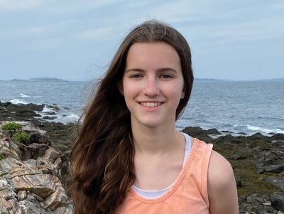 Mirielle St. Arnaud standing by the ocean