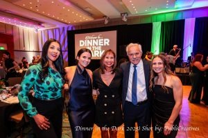 A group photo smiling at camera