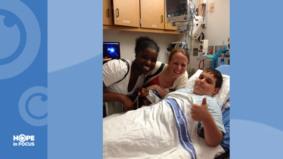 Christian Guardino underwent experimental eye surgery five years ago with a revolutionary genetic treatment called LUXTURNA™, forever changing his life by restoring his vision.