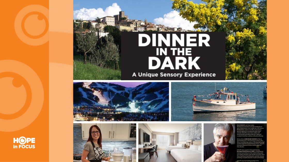 Dinner in the Dark auction items