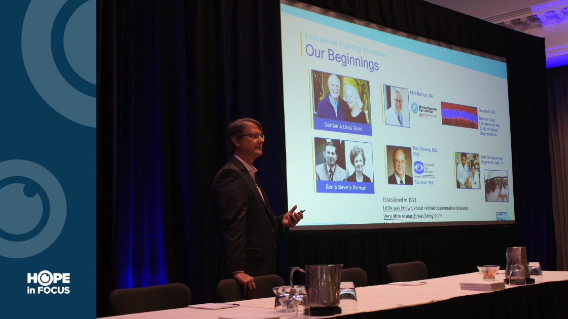 Dr. Ben Yerxa presenting