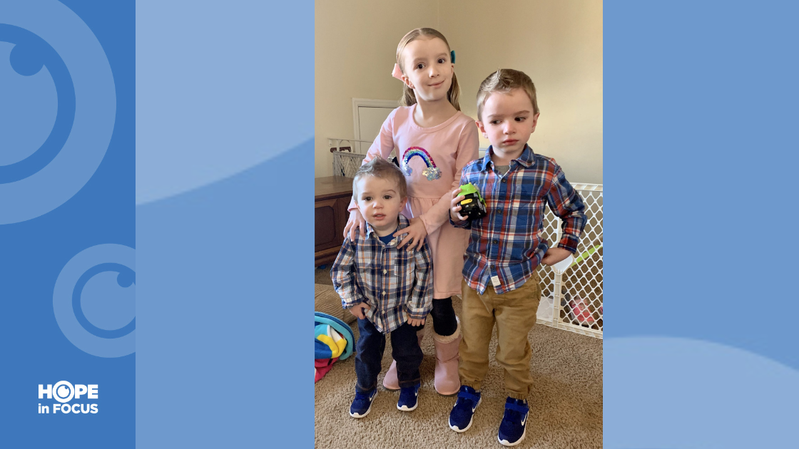 Sibling photo of Drew, Anna and Sean