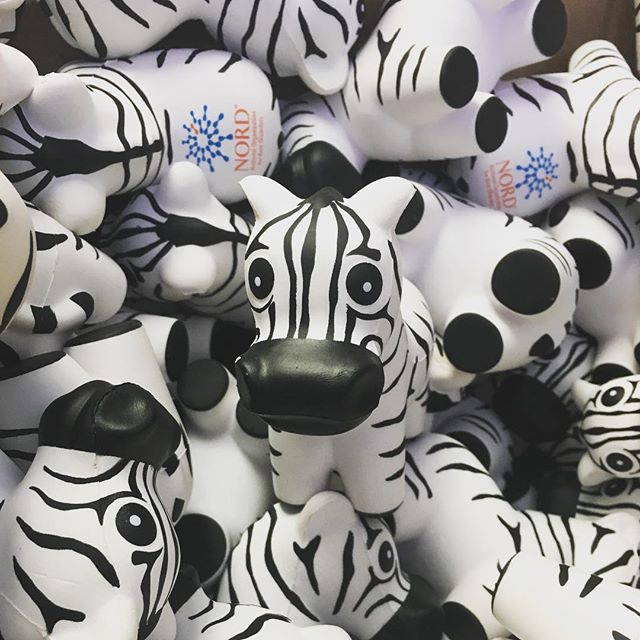 Zebra Stress toys from NORD