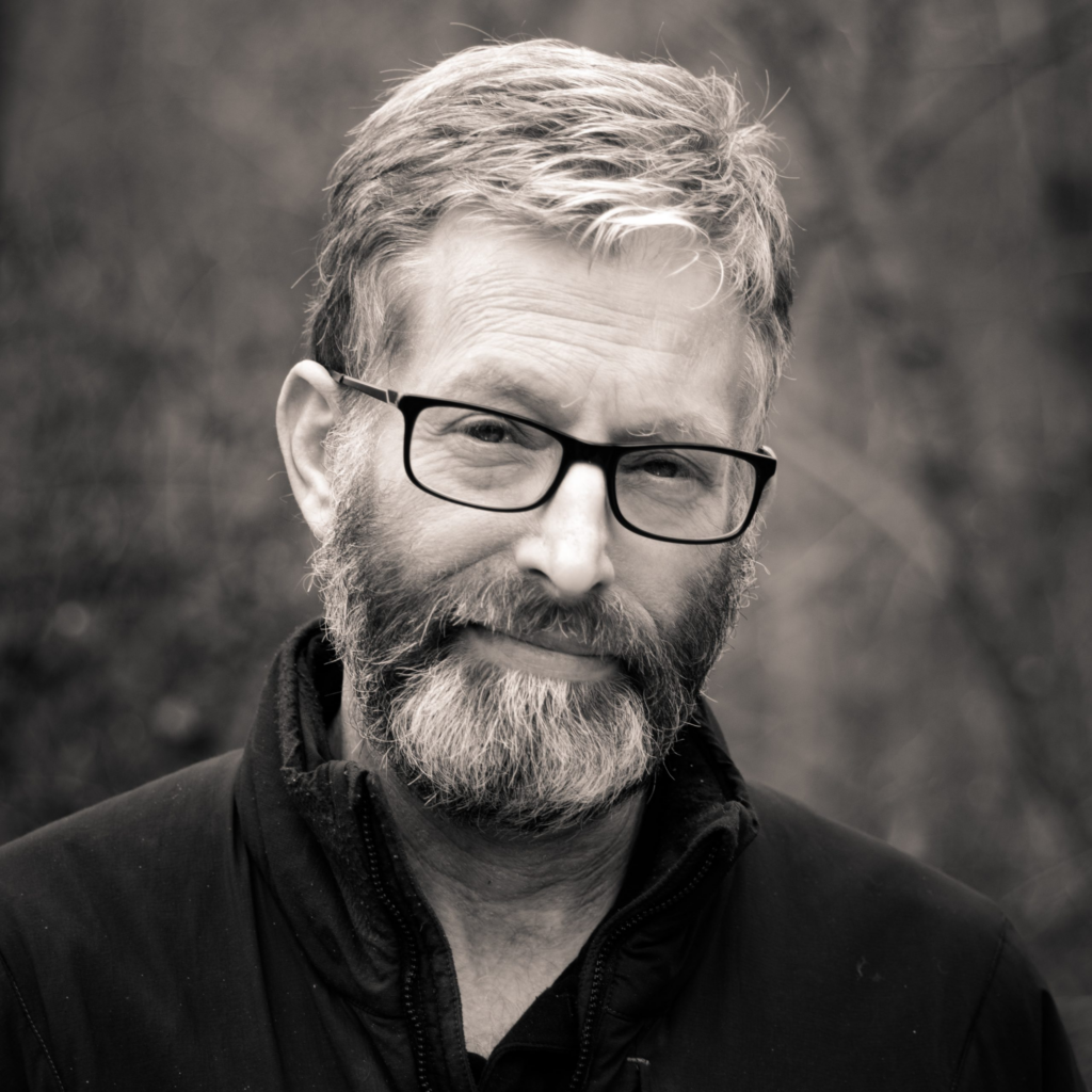 Black and white headshot of Ben Shaberman