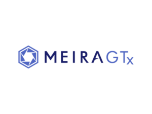 MeiraGTx logo on white background