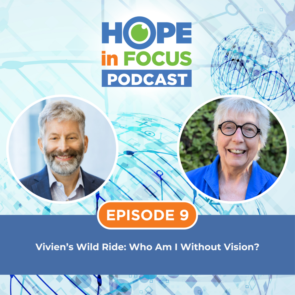 The Hope in Focus podcast graphic with Ben Shabeman and Vivien Hillgrove
