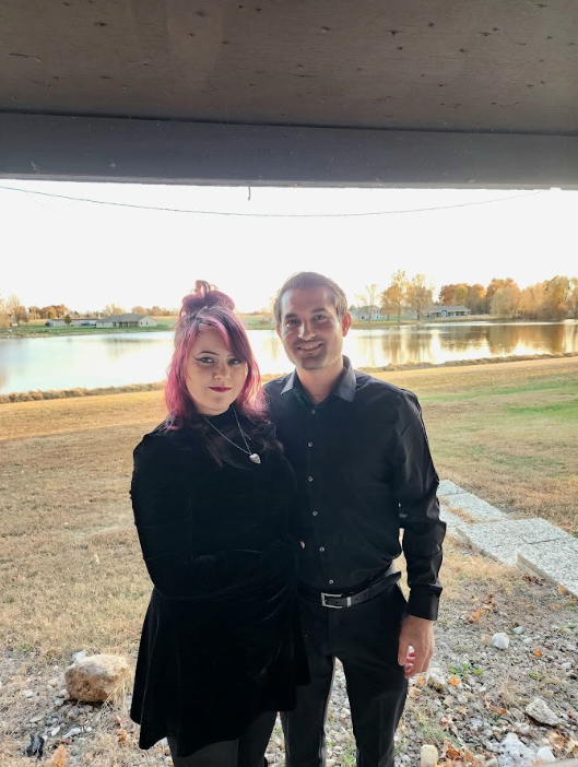 Ashley and partner Mykal Sandoval